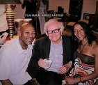 Mike And Tanya With Filmaker Albert Maysles
